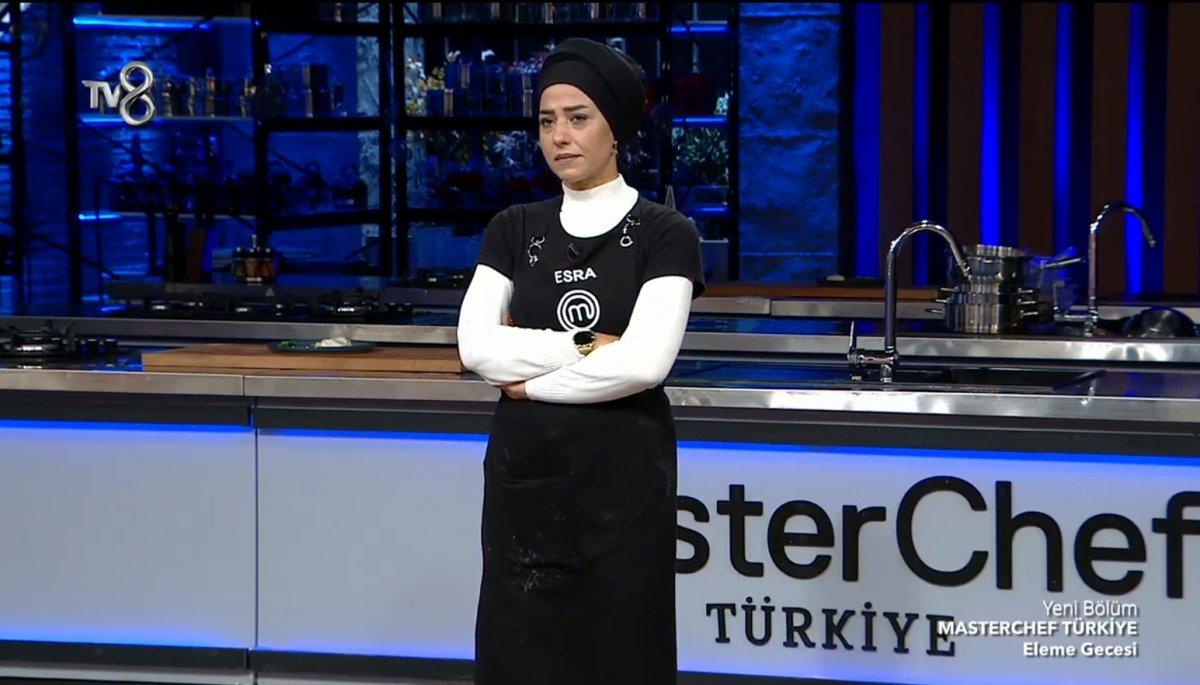 MasterChef Türkiye’ye veda eden isim Esra oldu