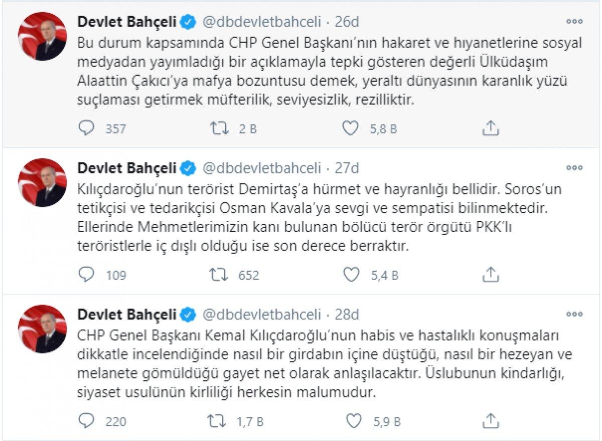 Devlet Bahçeli: Alaattin Çakıcı benim dava arkadaşımdır