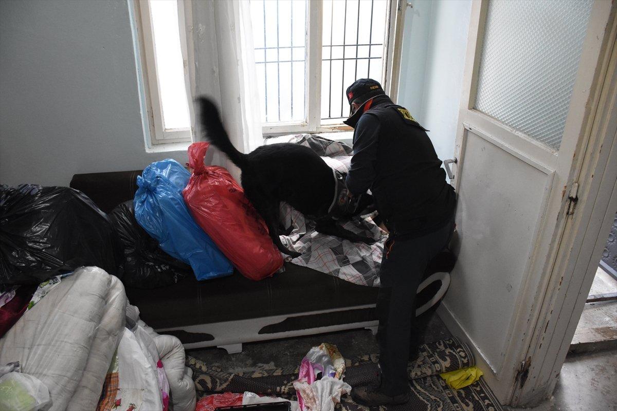 Gaziantep'te helikopter destekli torbacı operasyonu