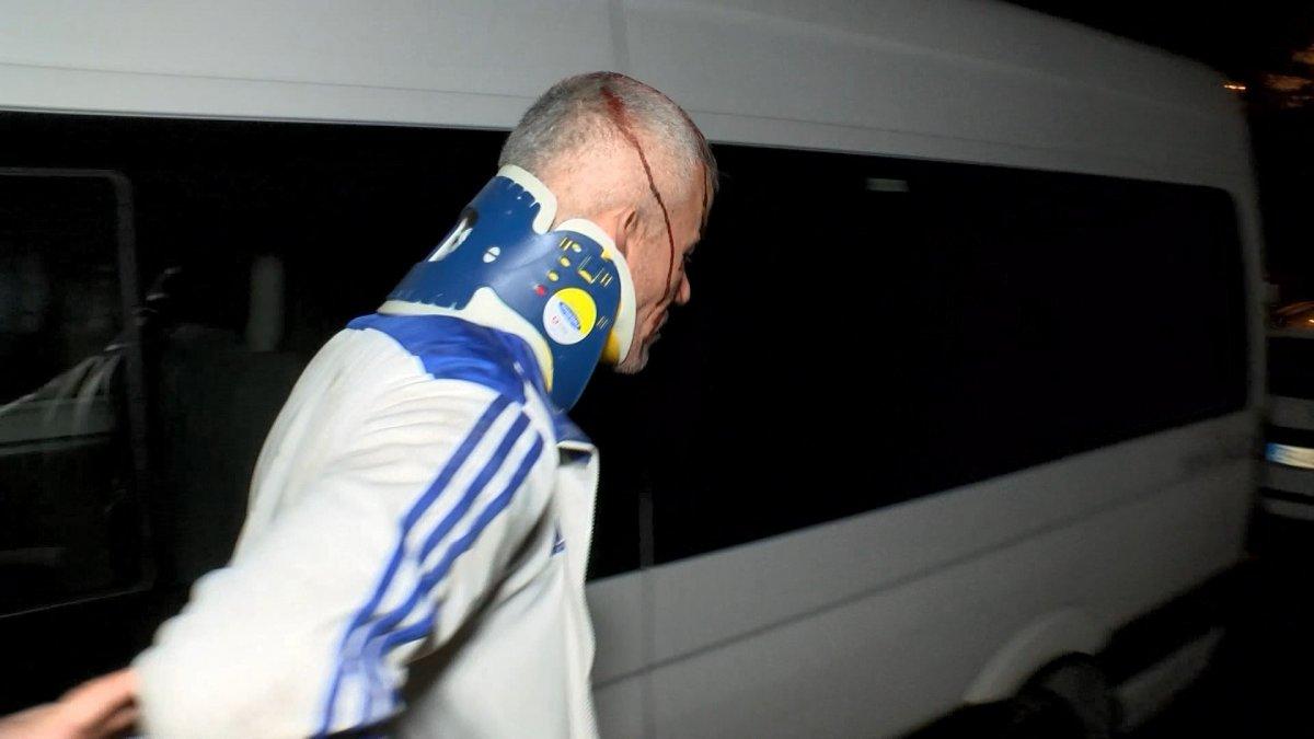 Ataşehir'de cezadan kaçan 2 kişi merdivenden düştü