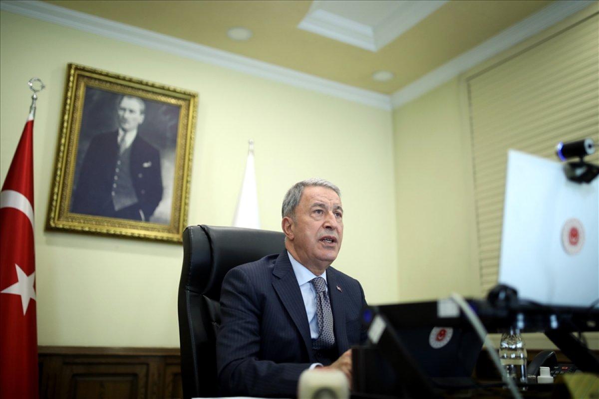 Hulusi Akar: Hafter'e yapılan tüm dış yardımların bir an önce kesilmesi şarttır