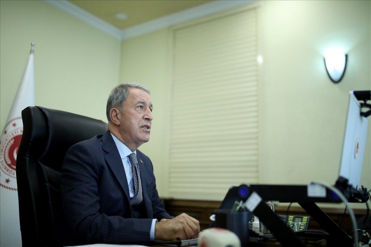 Hulusi Akar: Hafter'e yapılan tüm dış yardımların bir an önce kesilmesi şarttır