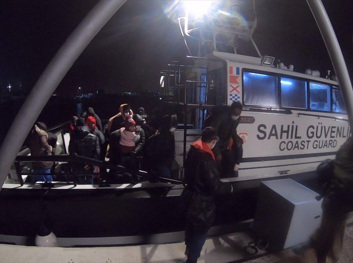 İzmir'de 34 sığınmacı kurtarıldı