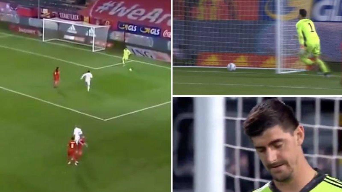 Thibaut Courtois'dan Fevzi Tuncay hatası