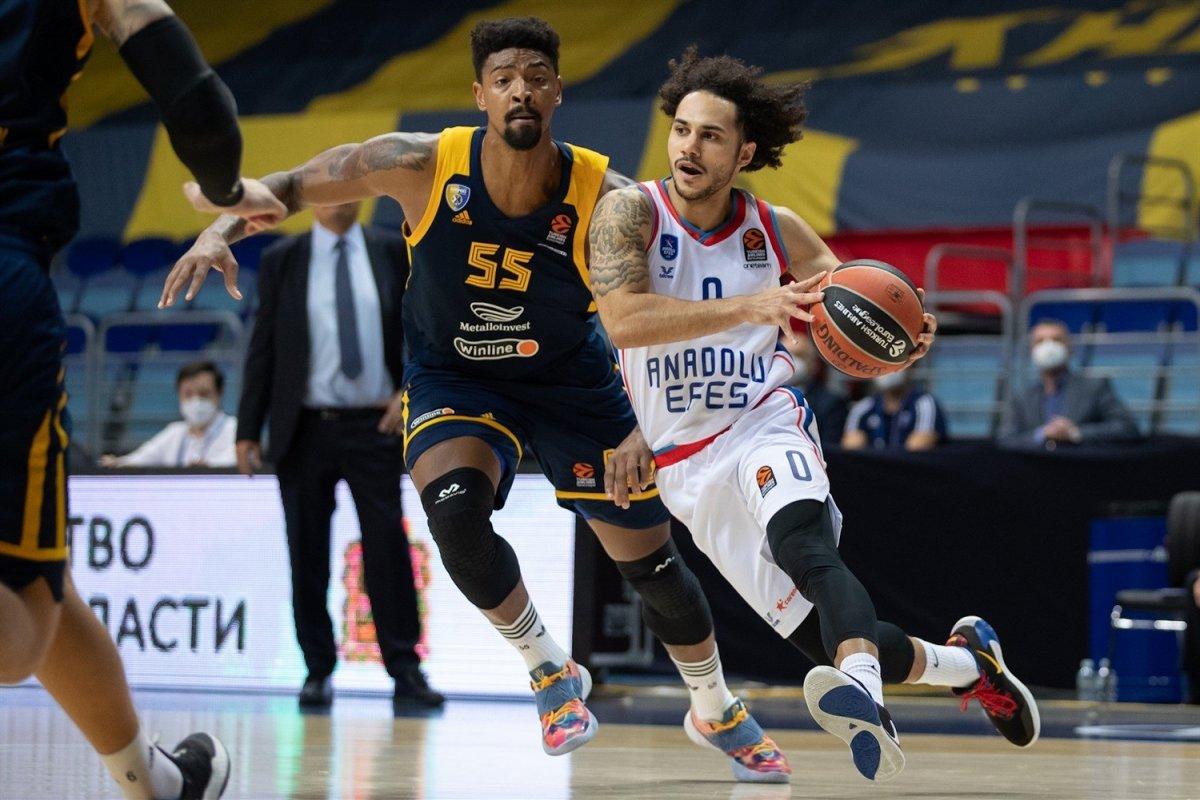 Anadolu Efes, Euroleague'de Khimki Moskova'yı 105-77 mağlup etti