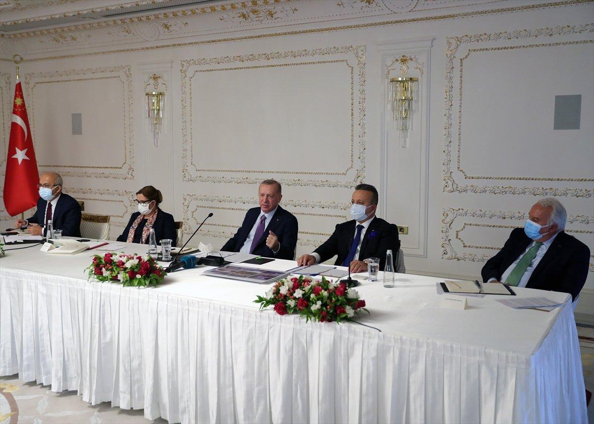 Cumhurbaşkanı Erdoğan, TİM heyetini kabul etti