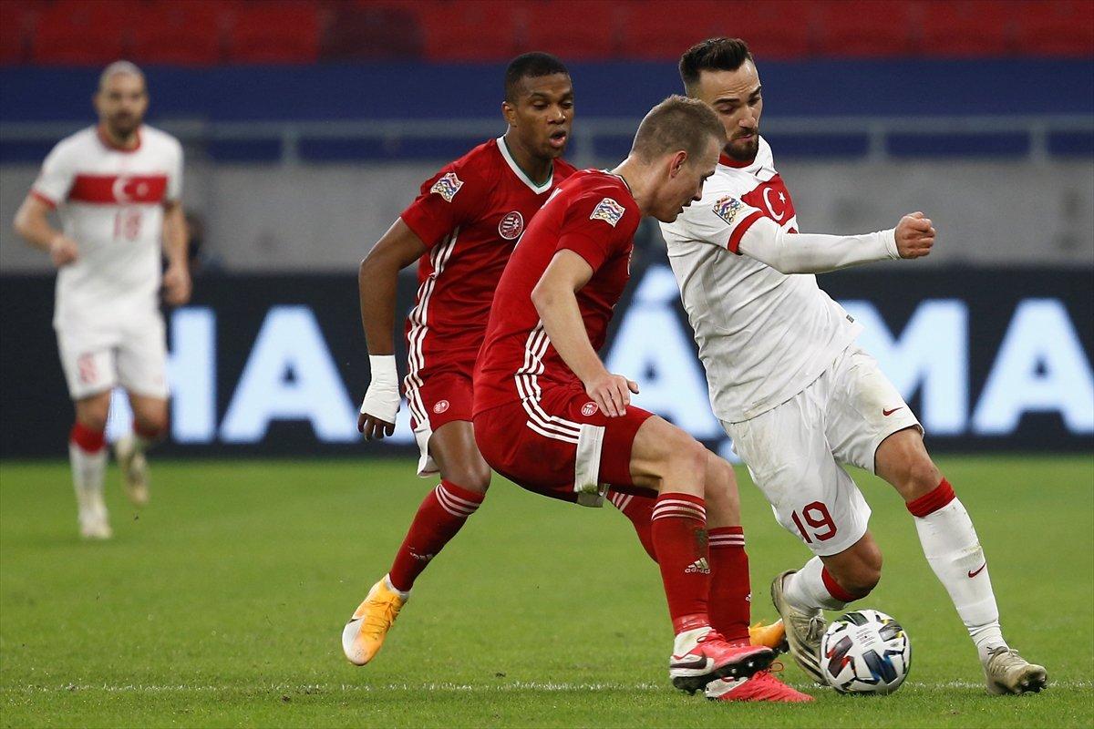 Türkiye, Uluslar Ligi'nde Macaristan'a yenildi