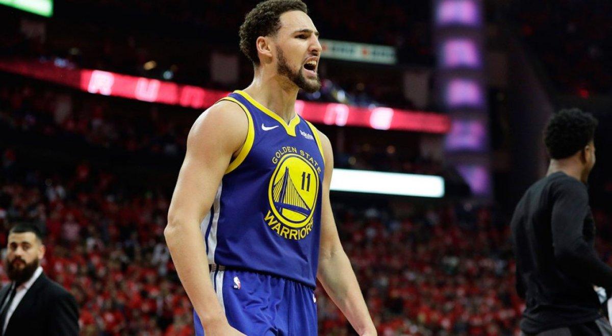 Klay Thompson sezonu kapadı