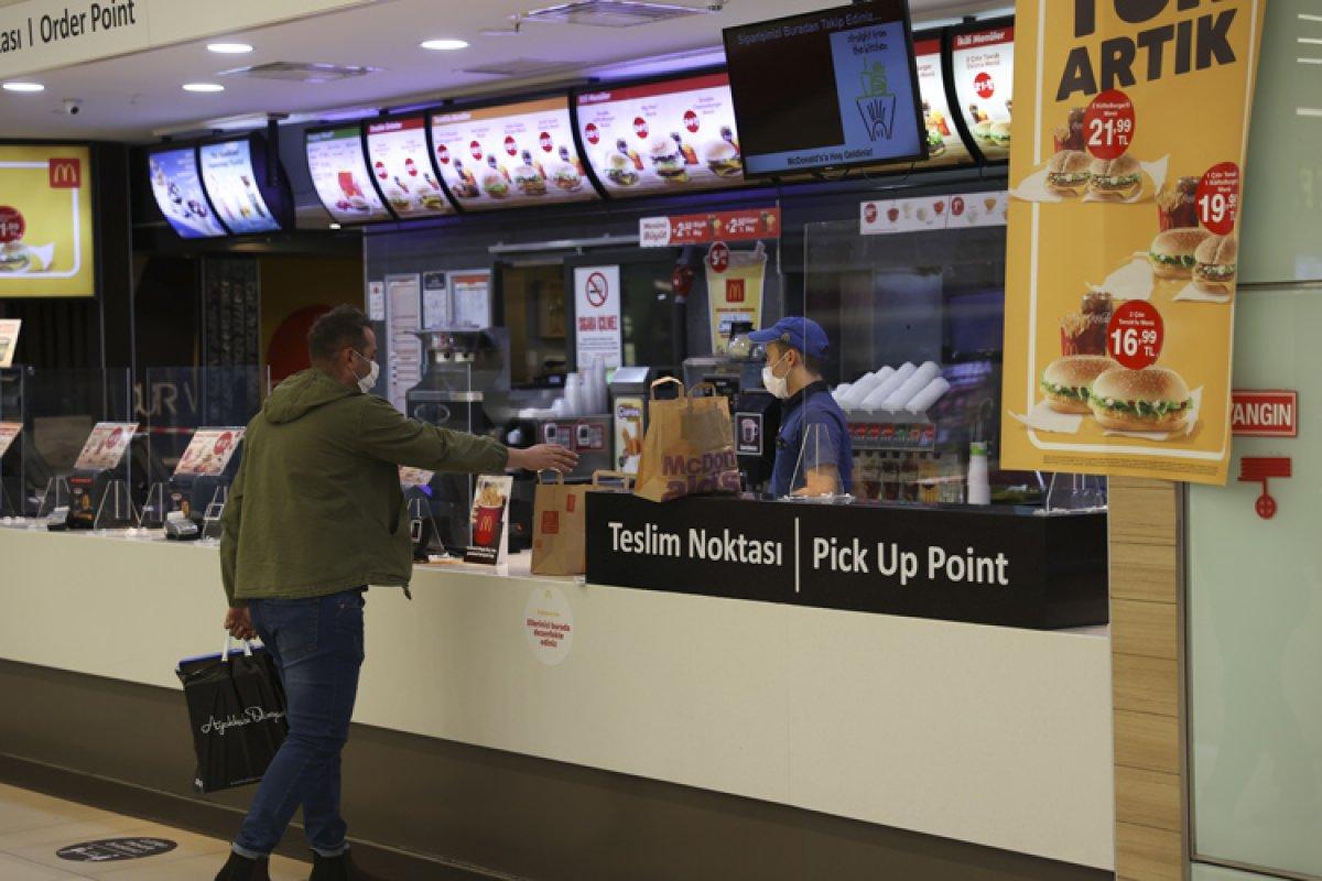 İş yerlerinde paket servis ve 'gel-al' dönemi