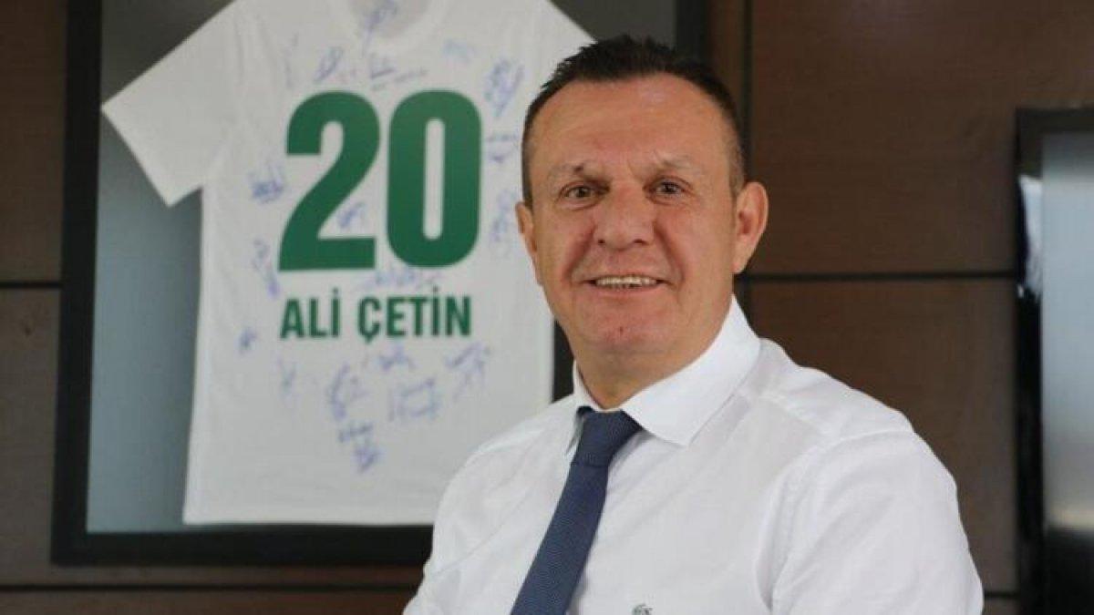 Denizlispor Başkanı Ali Çetin: Koronavirüs testim pozitif