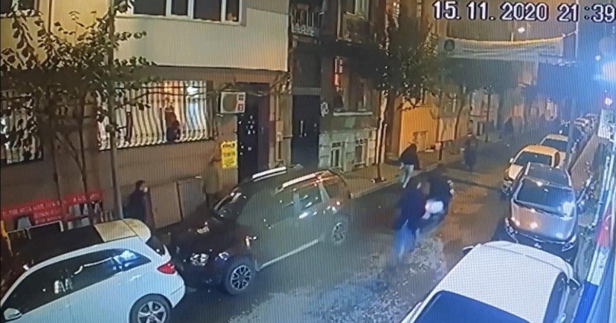 Şişli'de kapkaççıya meydan dayağı attılar