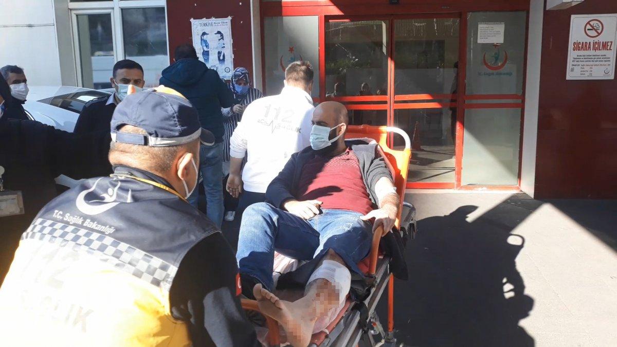 Bursa'da pazara giderken silahlı saldırıya uğradı