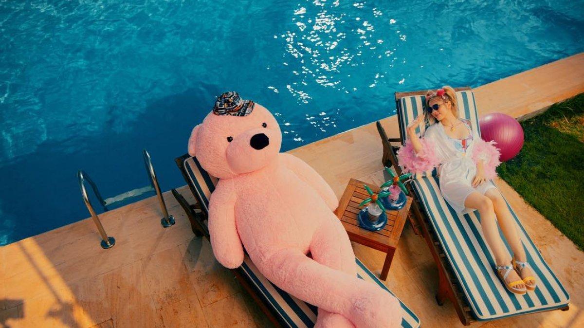 Aleyna Tilki, oyuncak ayılar için binlerce lira ödedi