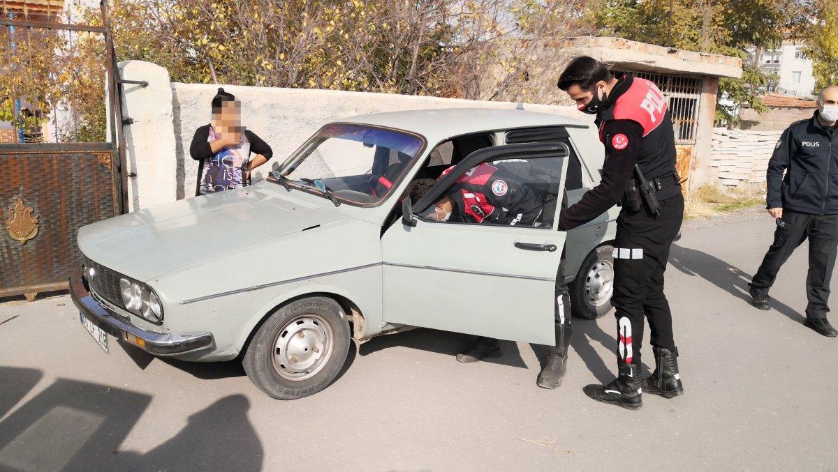 Aksaray'da polisten kaçan sürücü: Ben onların ayağına kurban olayım