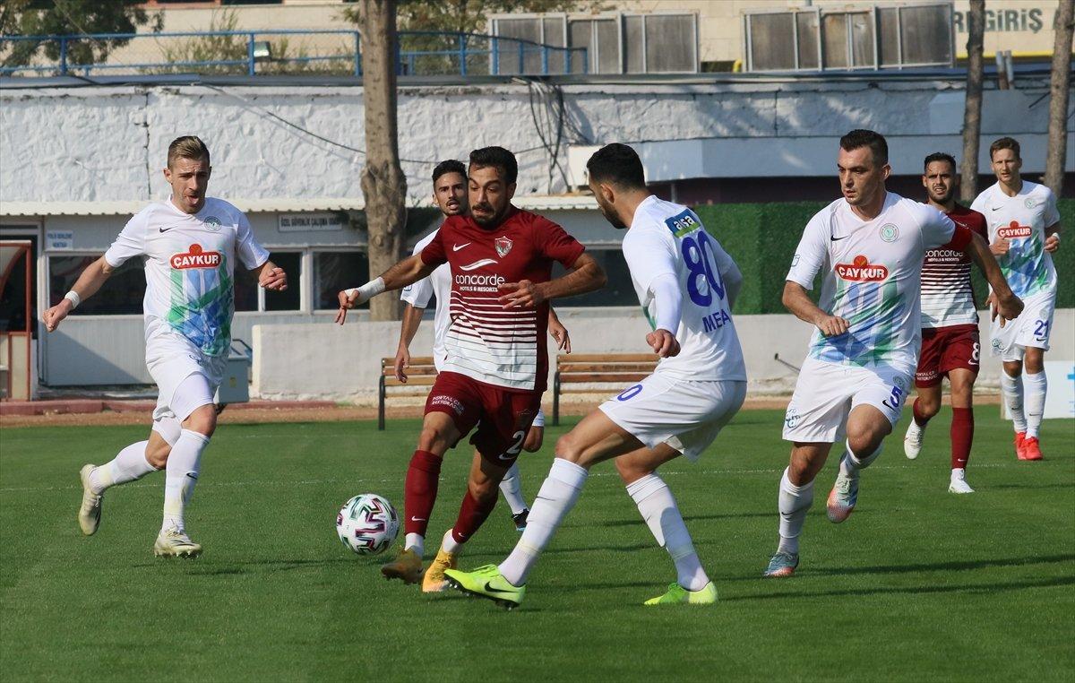 Hatayspor 90+7'de beraberliği kurtardı
