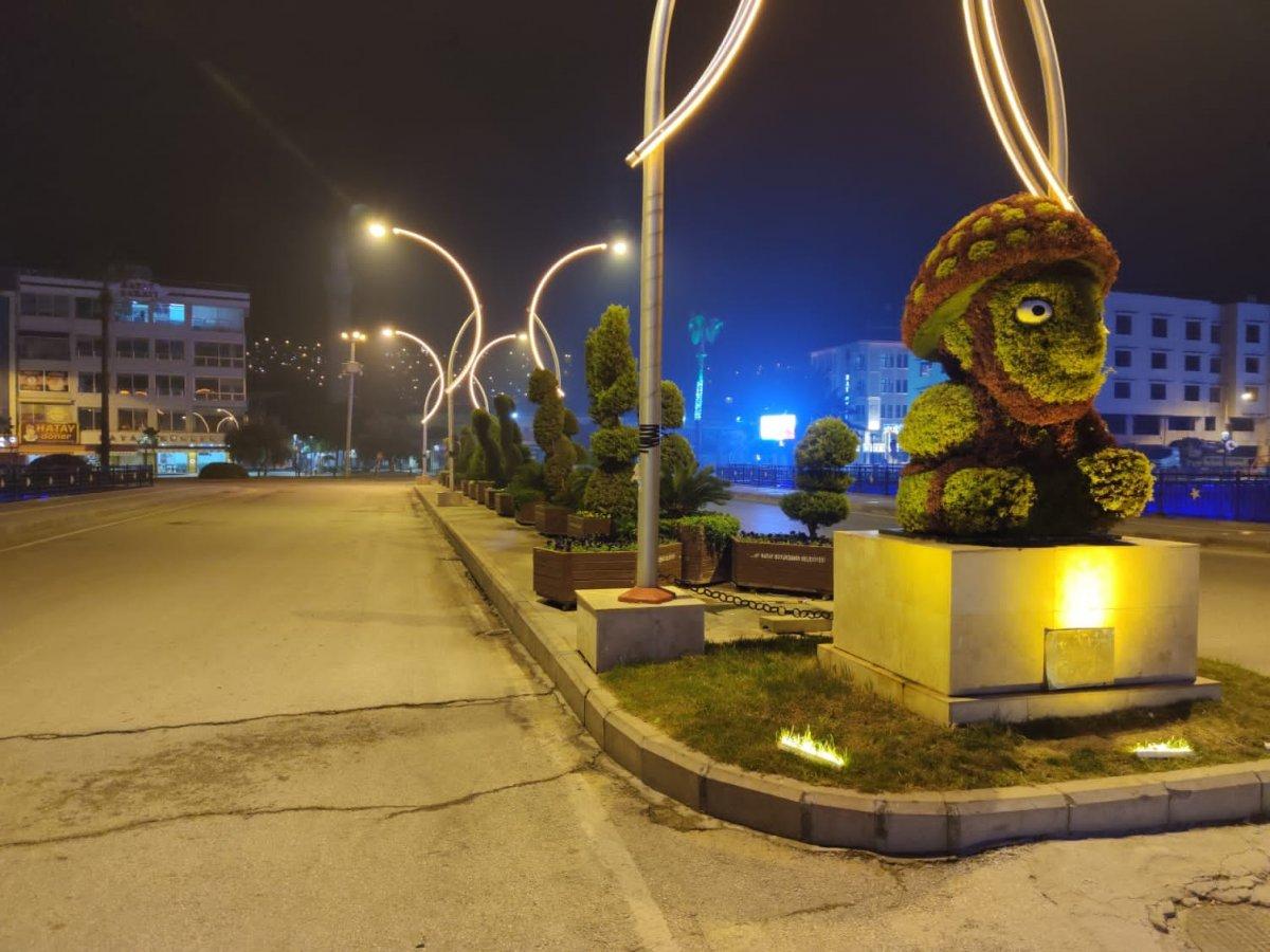 Hatay bugün de sessizliğe büründü