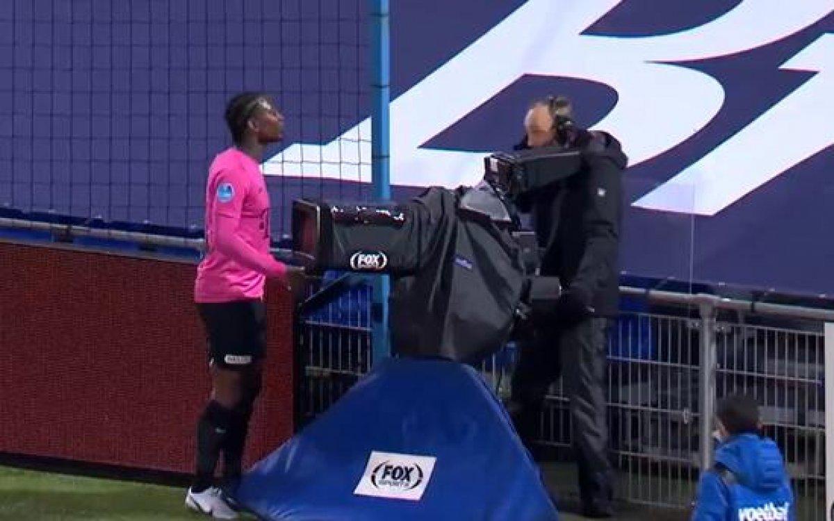 Elia'dan kameramana tepki: Beni neden çekiyorsun