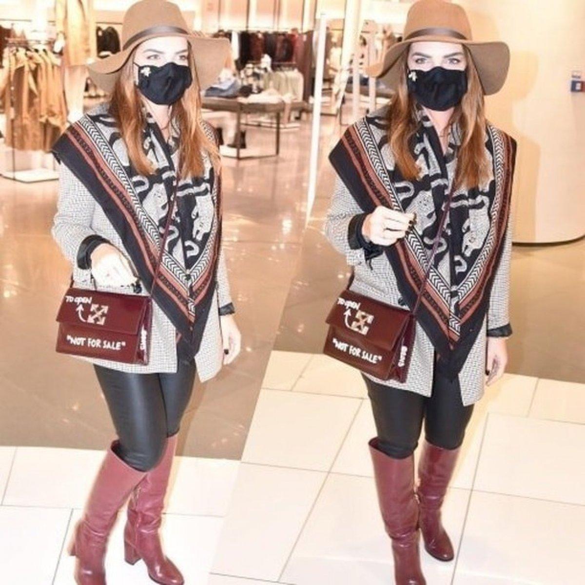 Pelin Karahan'ın ilginç çantası