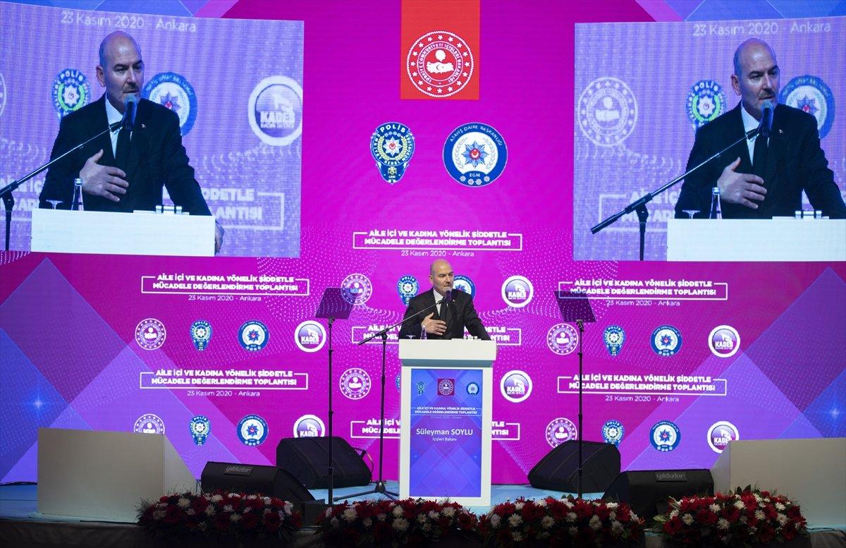 Süleyman Soylu: 20 Kasım itibariyle 234 kadın cinayete kurban gitti