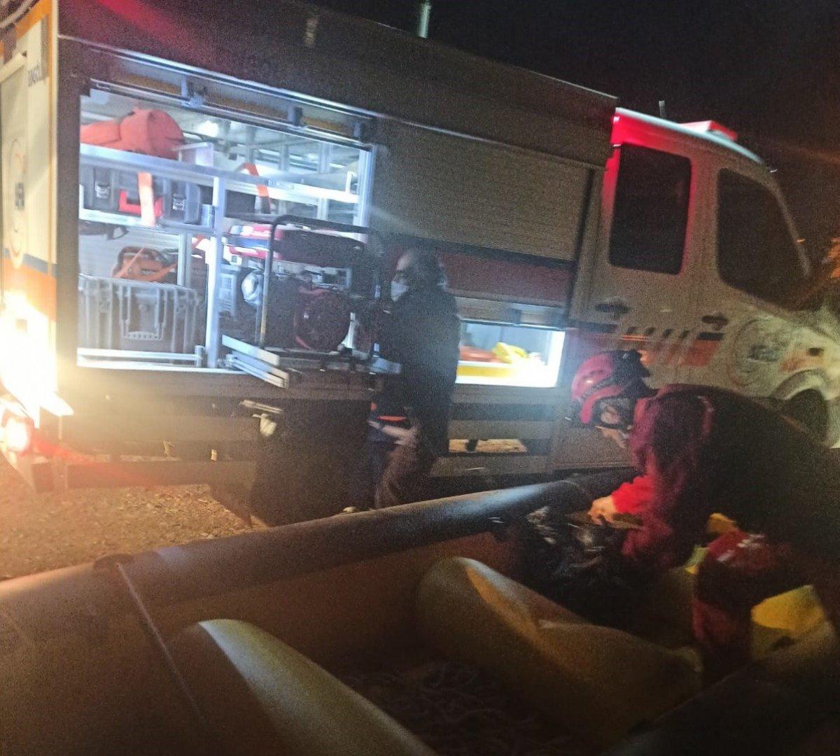 Bingöl'de baraja düşen otomobilin şoförü kayboldu