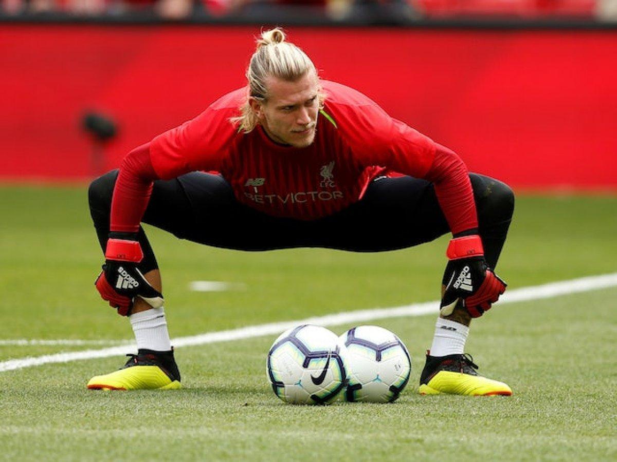 Loris Karius iyice dibe vurdu