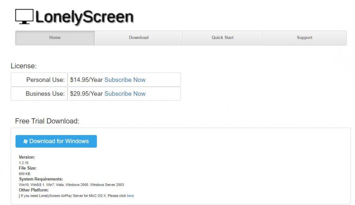 iphone ekranını bilgisayara yansıtma lonelyscreen