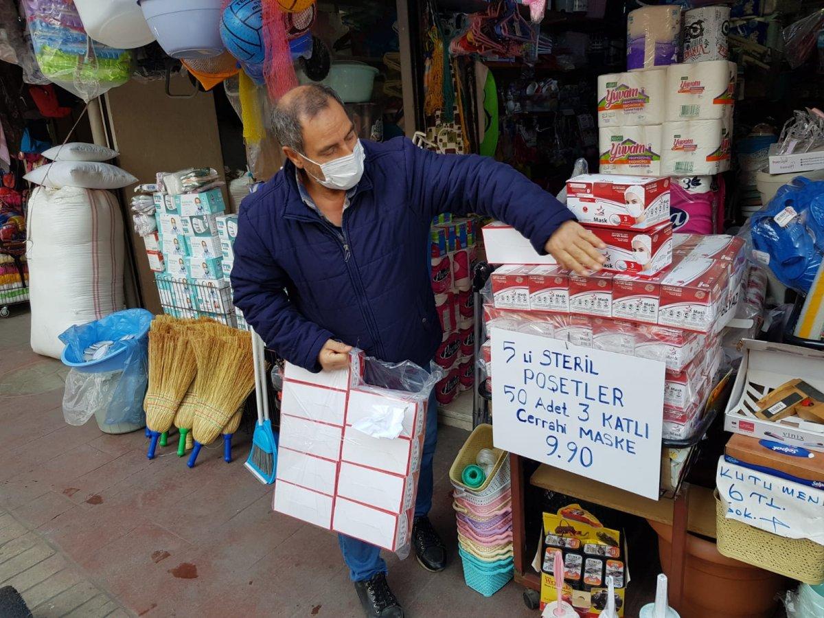 Maske fiyat düştü