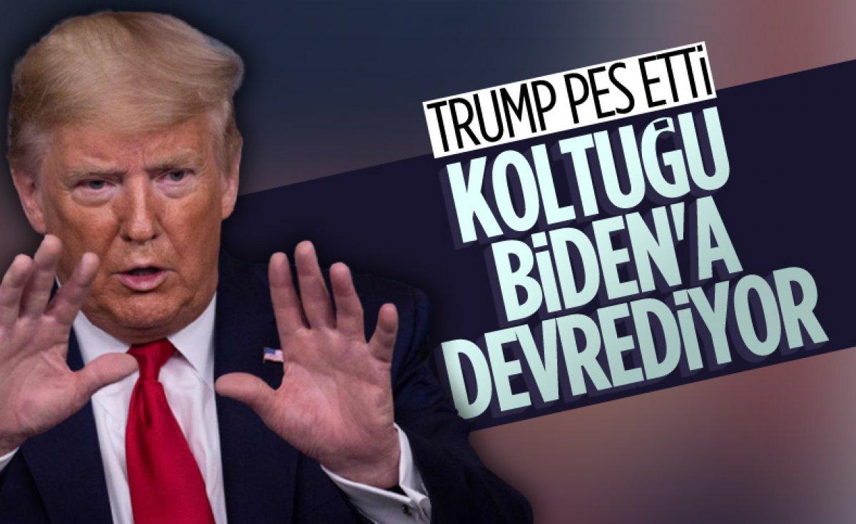 Biden, Trump'ın kararını memnuniyetle karşıladı