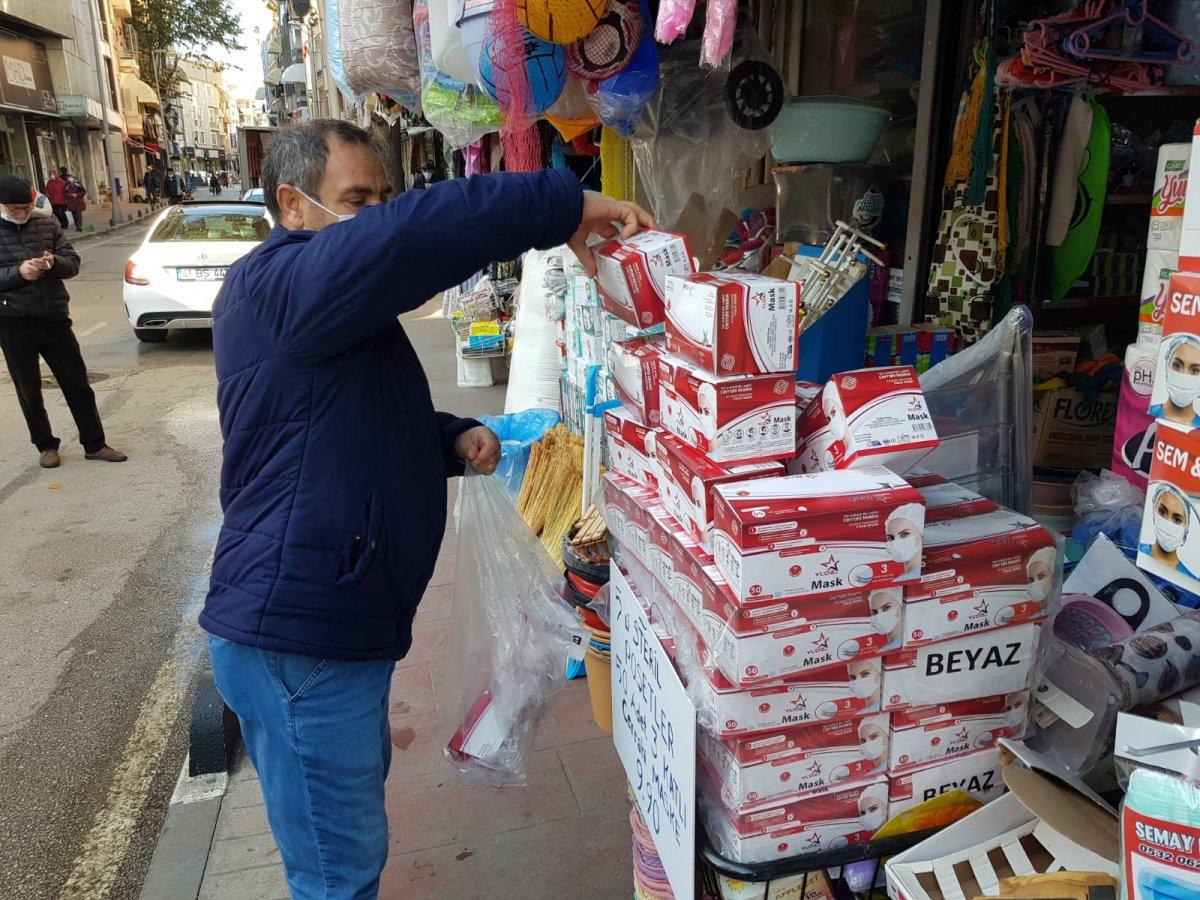 Maske fiyat düştü
