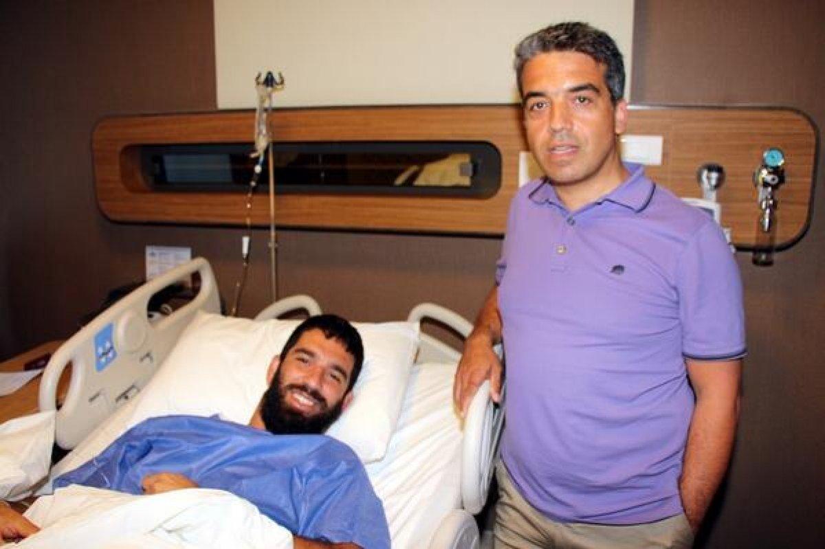 Arda Turan hastaneden taburcu edildi