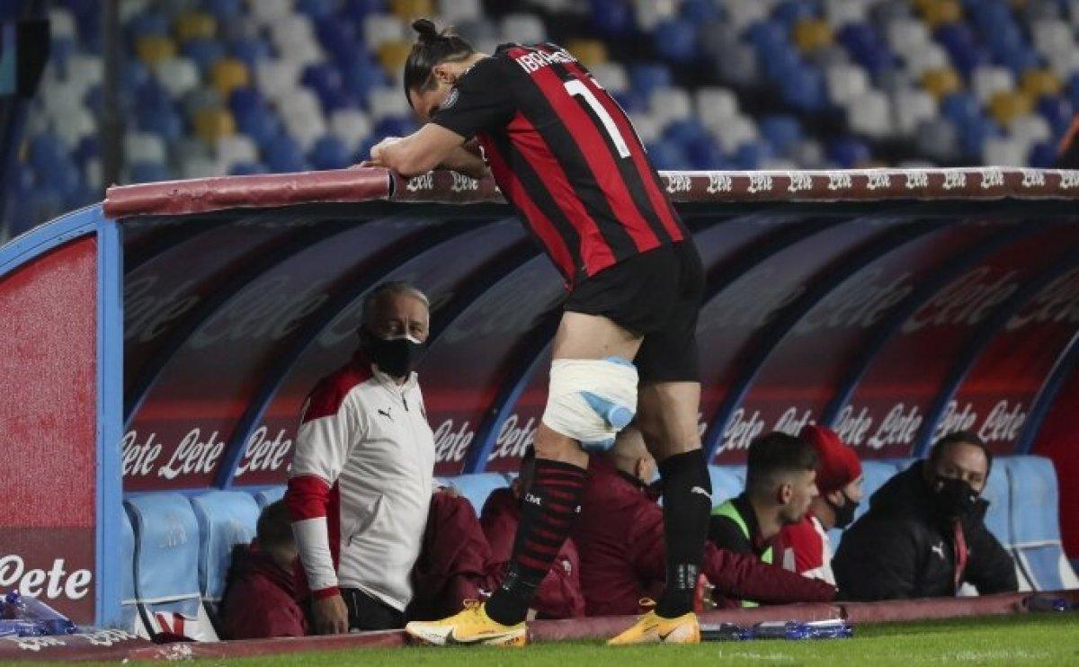 Zlatan Ibrahimovic en az 3 hafta yok