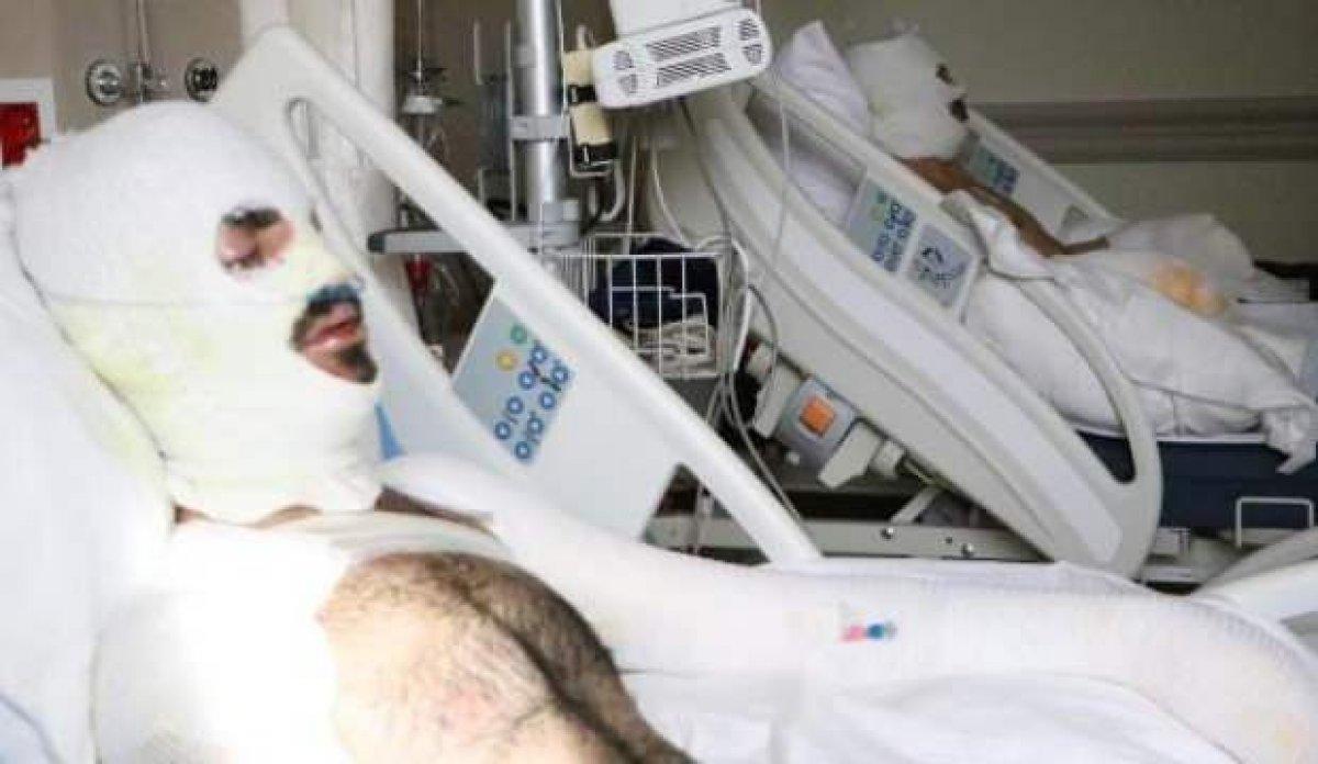 Yusufeli'nin Barhal köyünde korkutan yangın