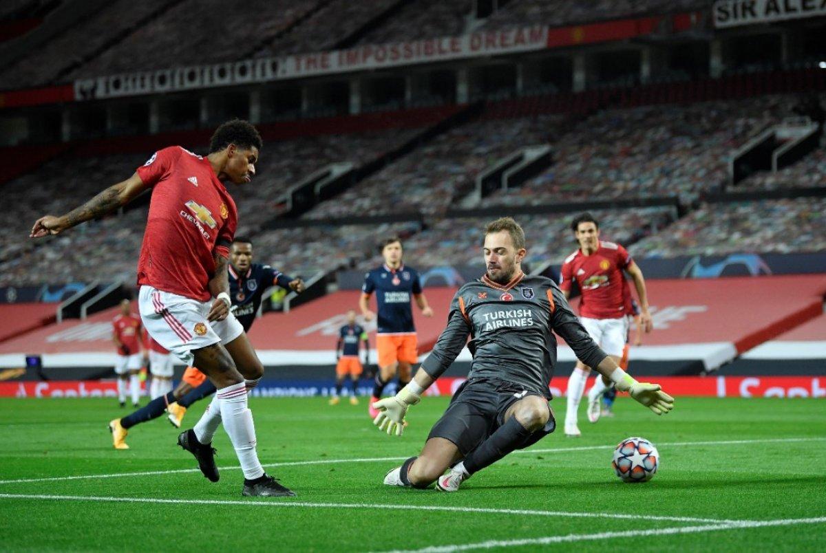 Başakşehir, Manchester United'a karşı 4-1 yenildi