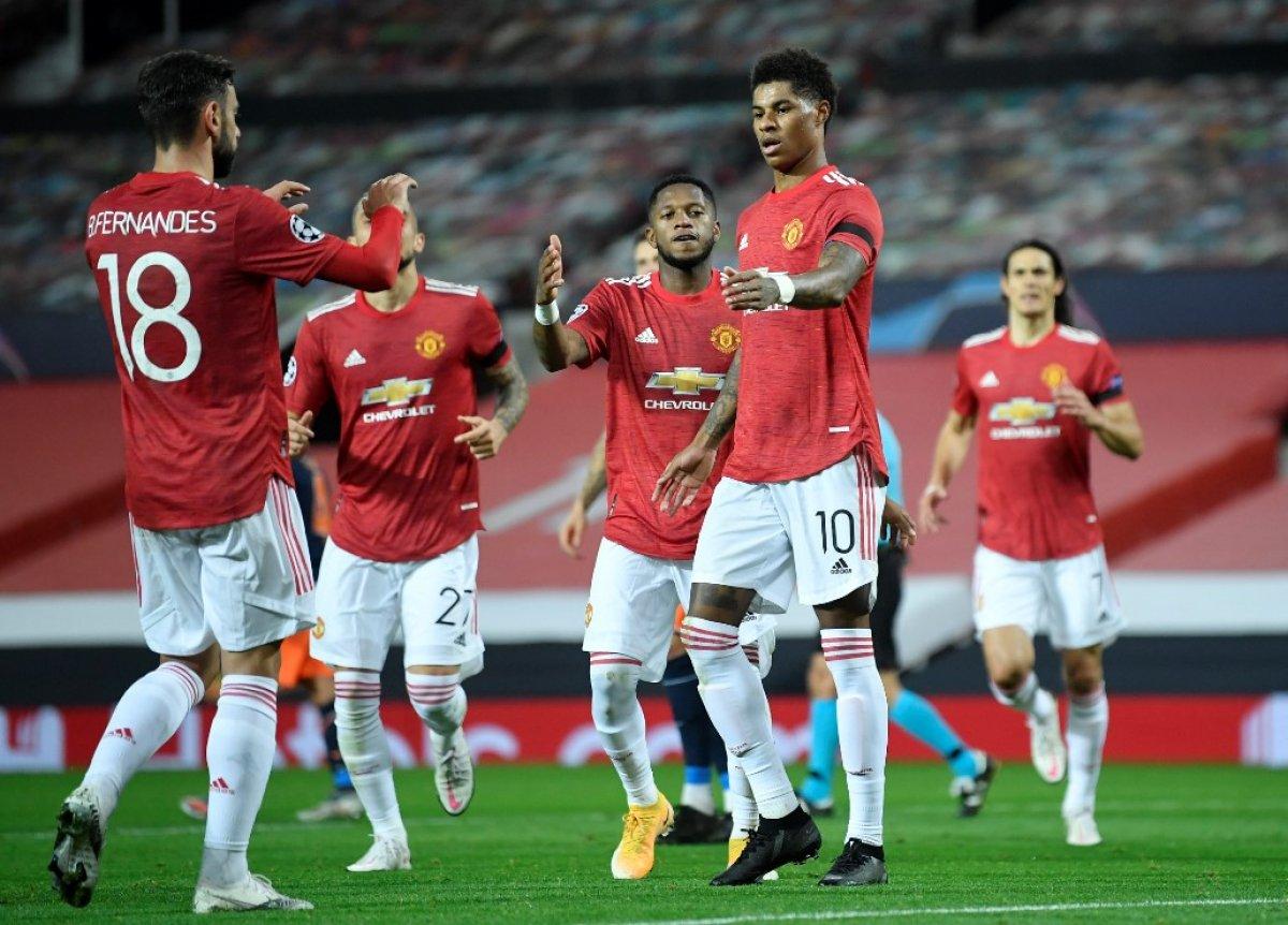 Başakşehir, Manchester United'a karşı 4-1 yenildi