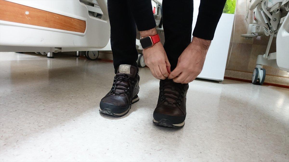 Konyalı İyigökler, hasret kaldığı ayakkabılara 31 yıl sonra kavuştu