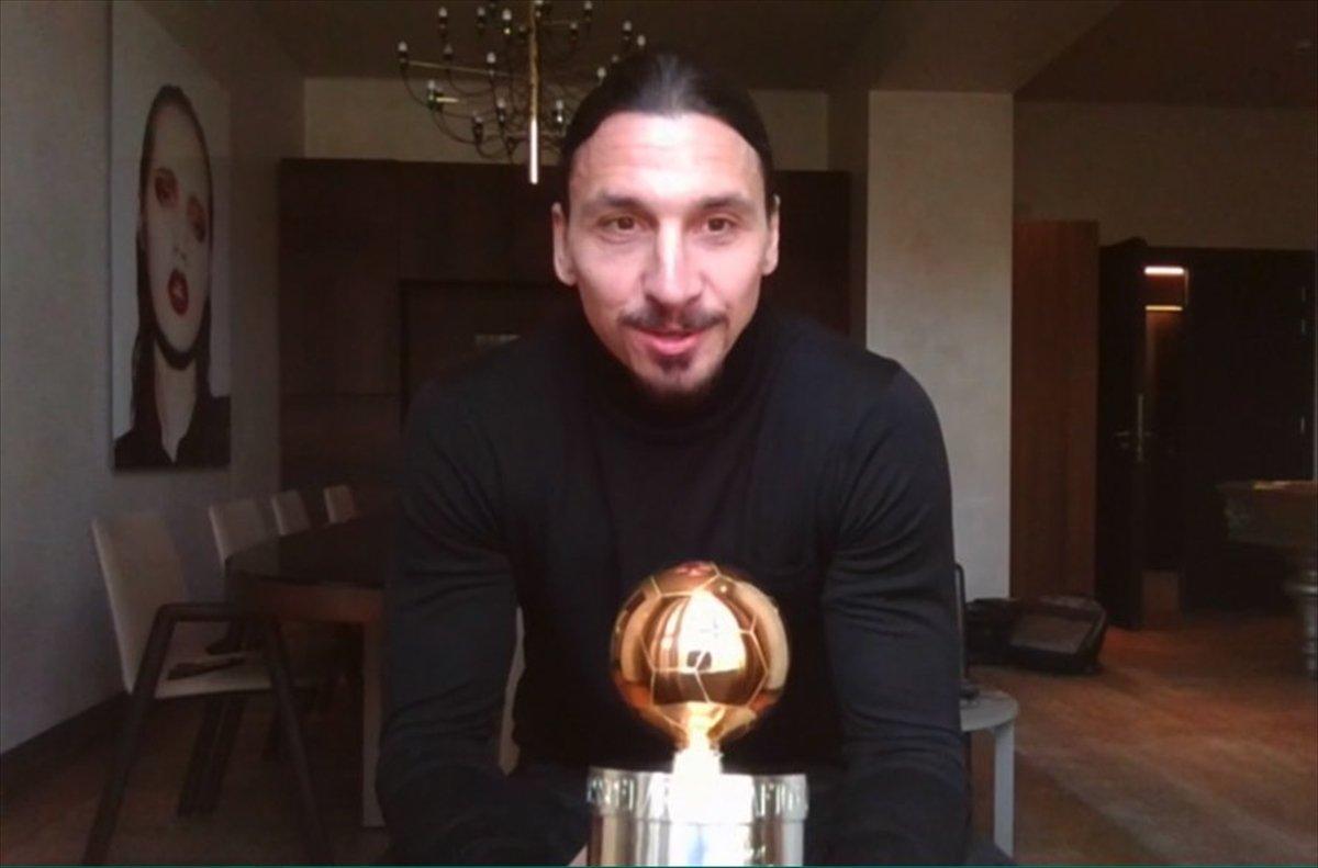 Ibrahimovic, İsveç'te 12. kez yılın futbolcusu seçildi