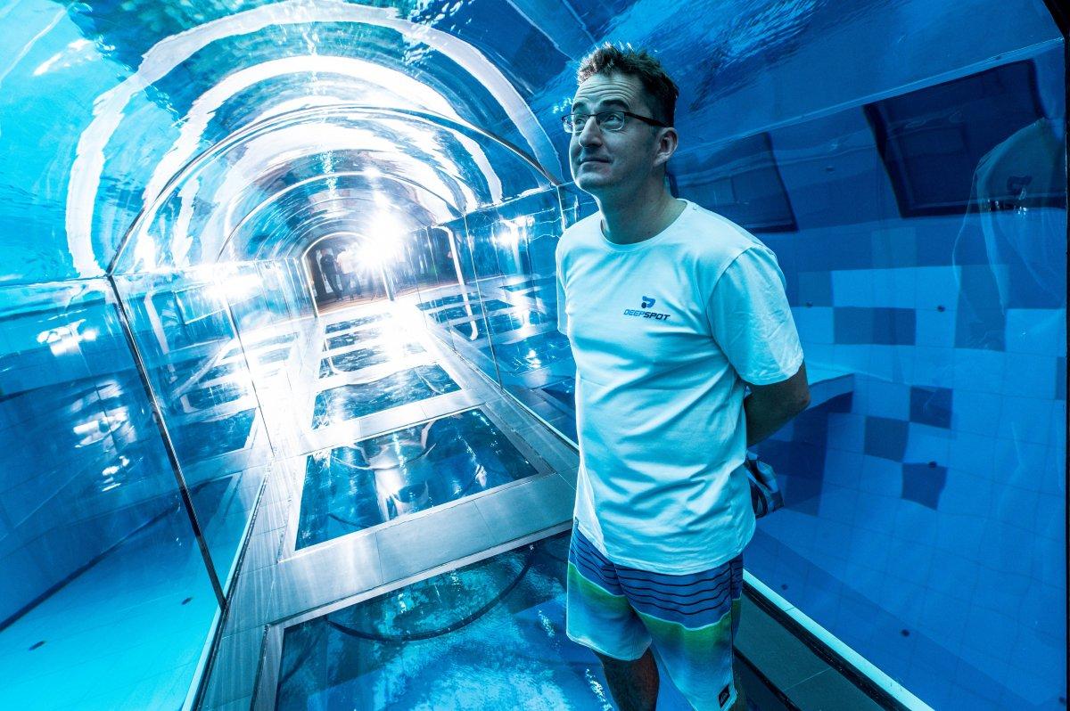 dünyanın en derin yüzme havuzu