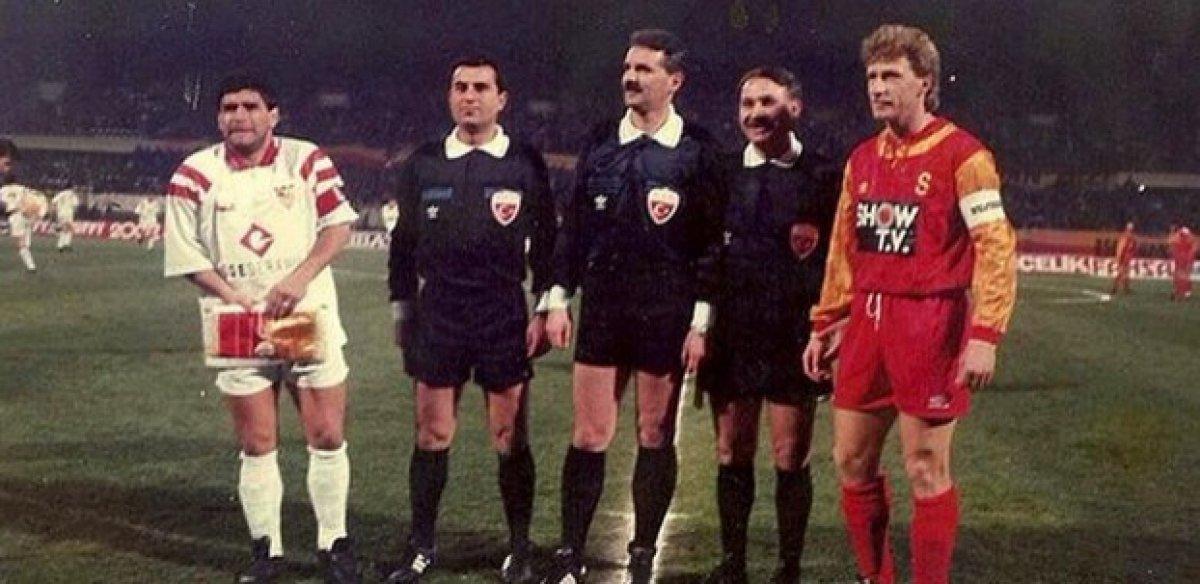 Maradona'nın Galatasaray'a karşı oynadığı maç