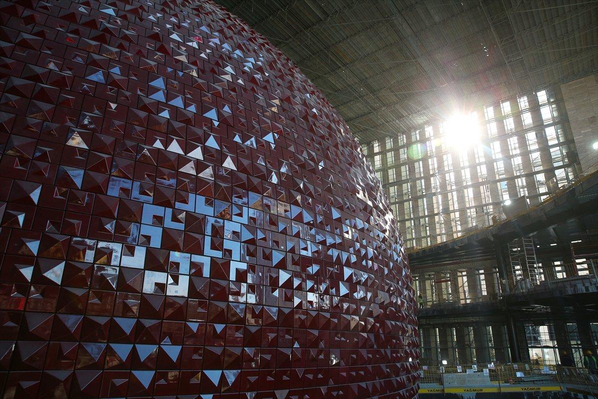 Yeni Atatürk Kültür Merkezi inşaatının yüzde 78'i tamamlandı