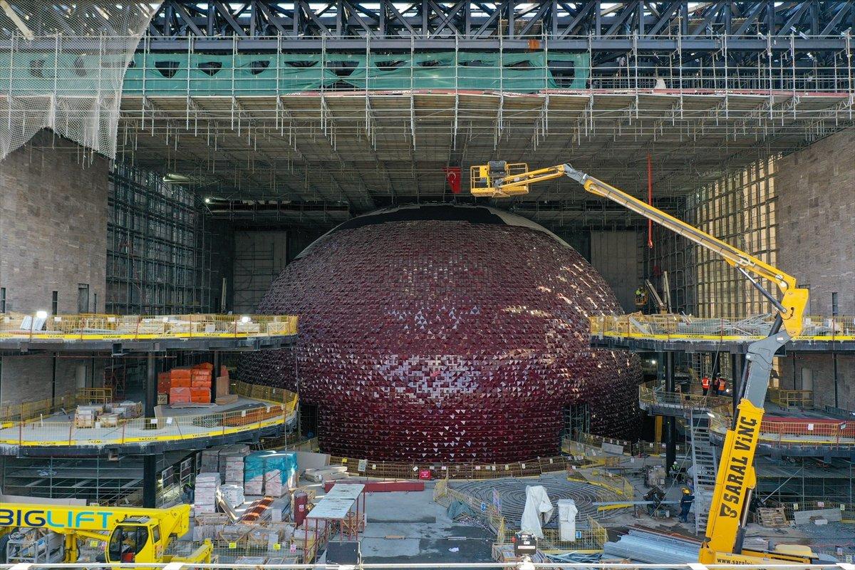 Yeni Atatürk Kültür Merkezi inşaatının yüzde 78'i tamamlandı