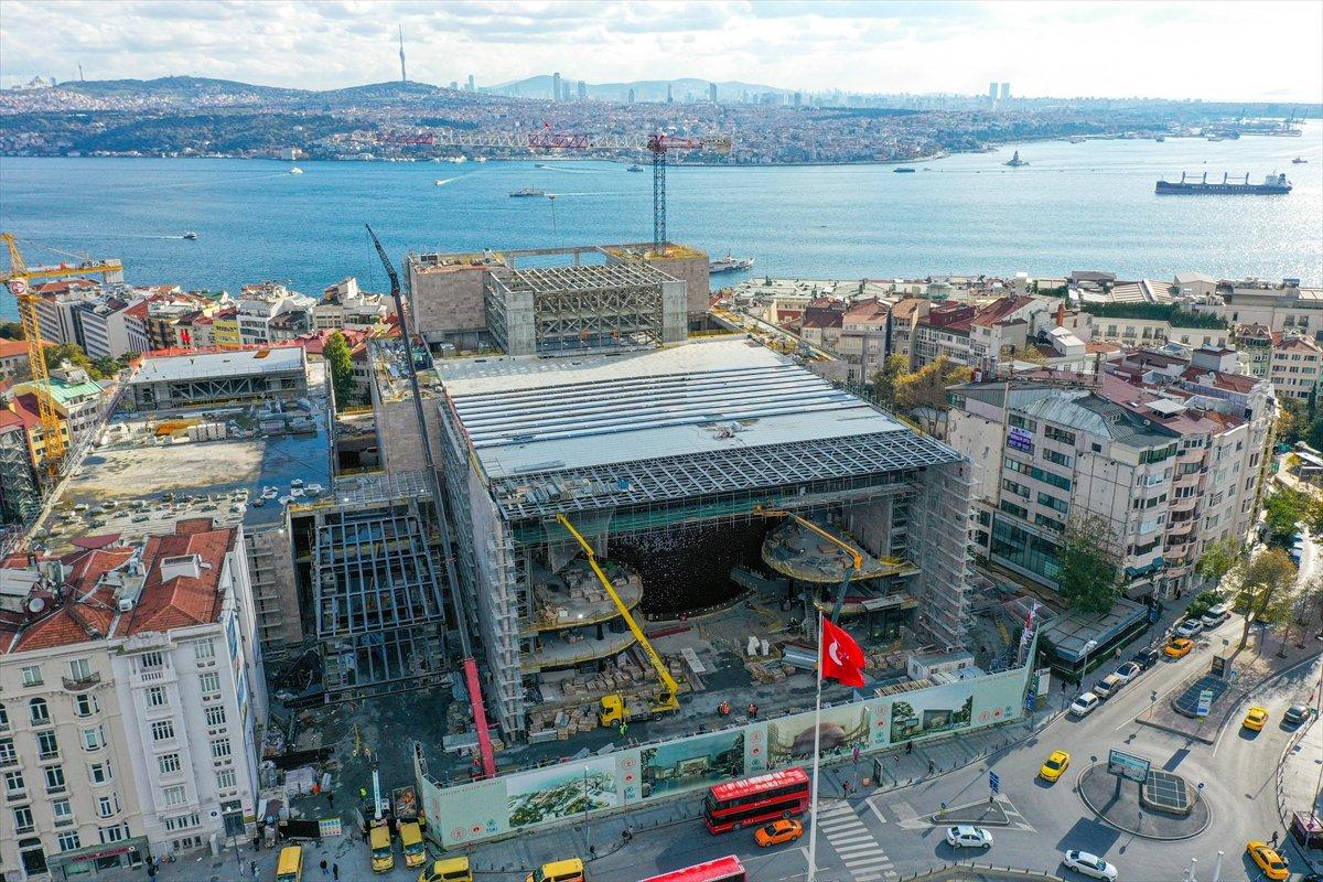 Yeni Atatürk Kültür Merkezi inşaatının yüzde 78'i tamamlandı