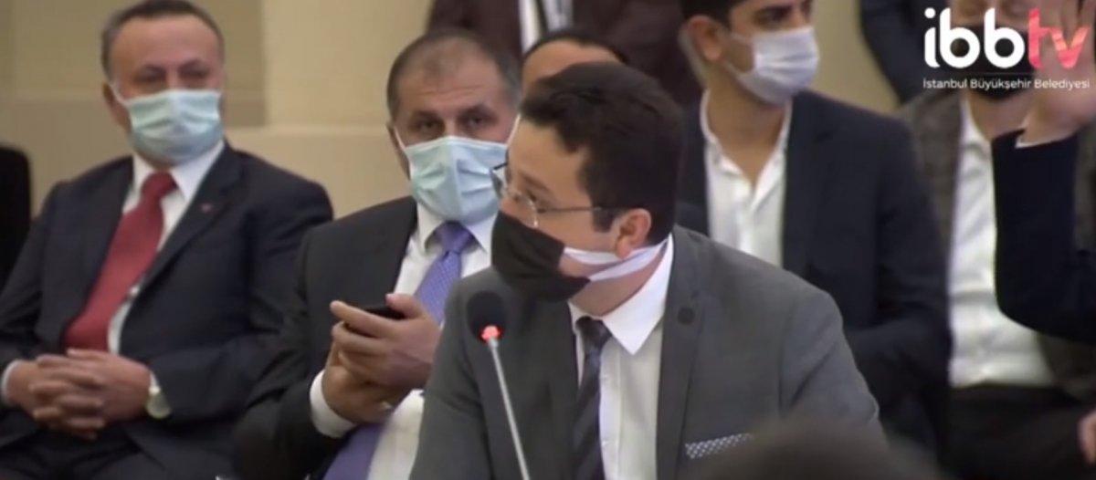 UKOME toplantısında Ekrem İmamoğlu'nun gergin anları