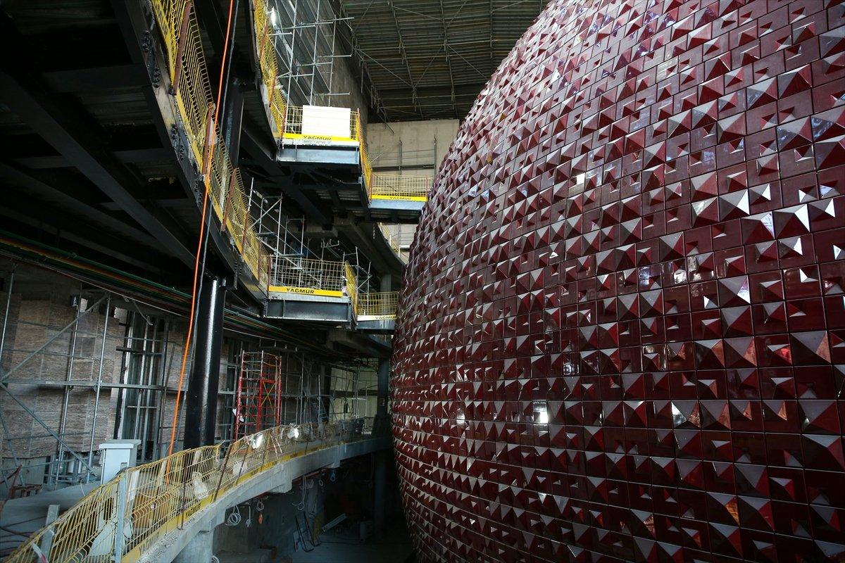 Yeni Atatürk Kültür Merkezi inşaatının yüzde 78'i tamamlandı