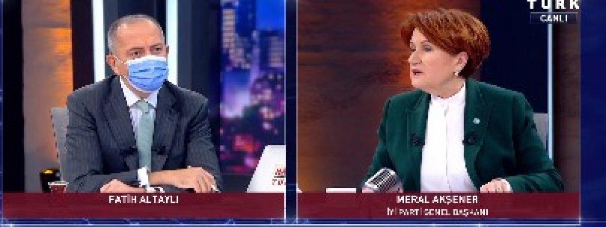 Meral Akşener, HDP ile anayasa çalışması iddialarına yanıt verdi