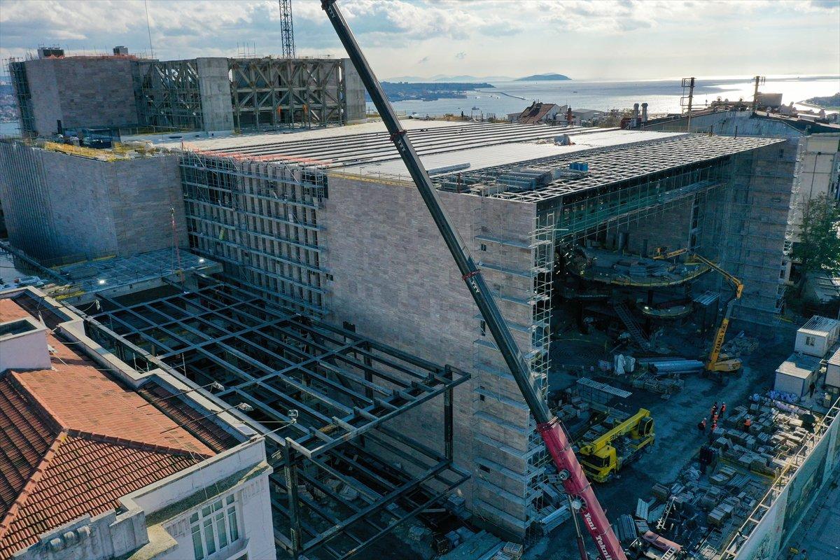 Yeni Atatürk Kültür Merkezi inşaatının yüzde 78'i tamamlandı