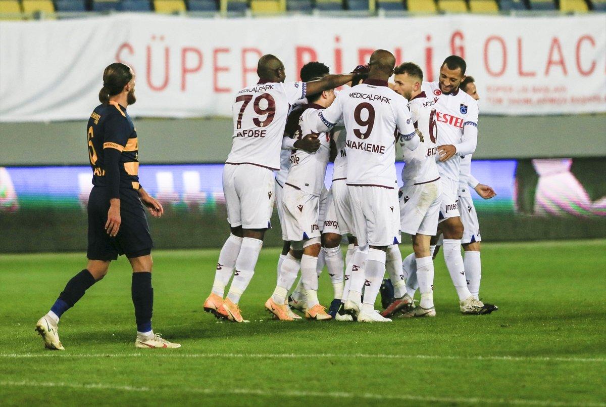 Trabzonspor, deplasmanda Ankaragücü'nü yendi
