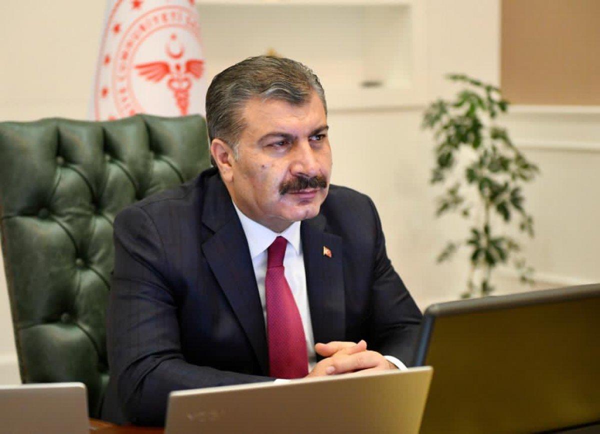 Sağlık Bakanı Koca, 6 ilin sağlık müdürüyle görüştü