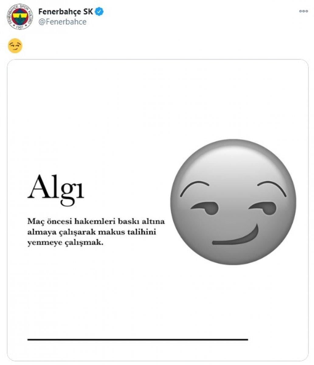 Beşiktaş'ın derbi paylaşımı