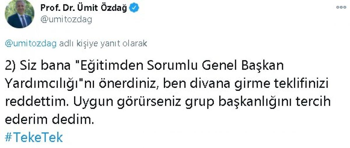 Ümit Özdağ'dan Meral Akşener'e: 4 gerçek dışı açıklama