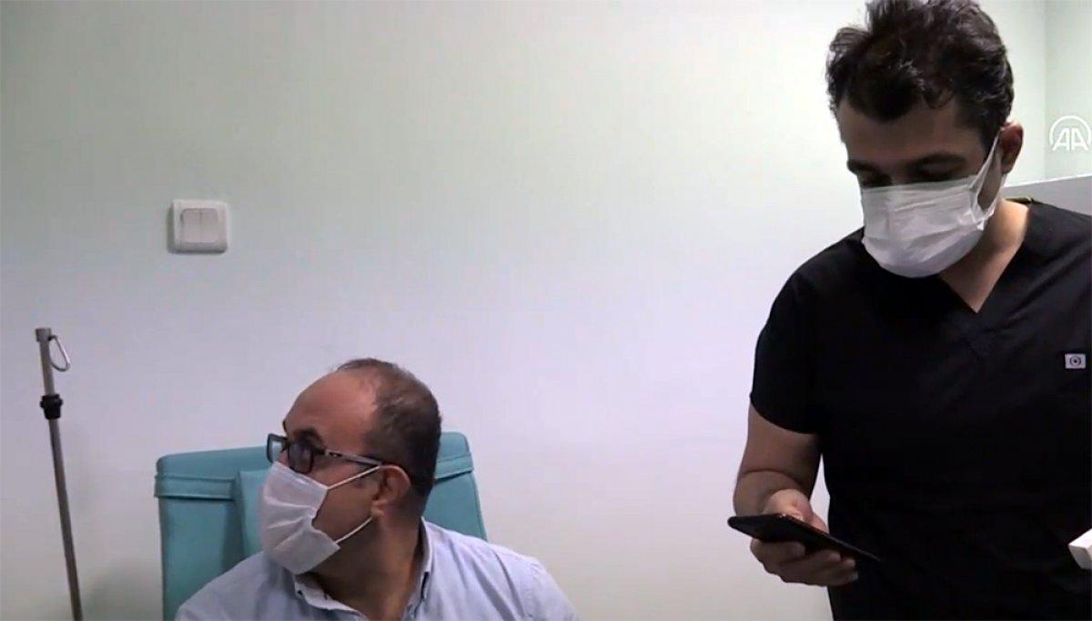 Malatya'daki depremi aşı denemeleri sırasında yaşadılar